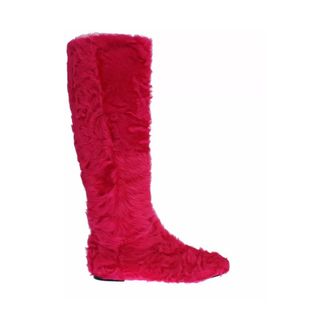 Dolce & Gabbana Fashion Flat Boots - female - Dolce & Gabbana - Winter Boots - Pink - 5 UK - Shoes