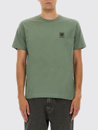 Belstaff T-shirt in cotone con logo Belstaff