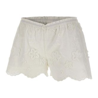 The Garment Short Shorts, female, White, Size: 2XS Fleur Cotton Shorts
