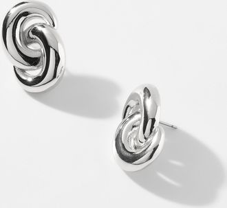 Simons Womens Interlaced-like earrings