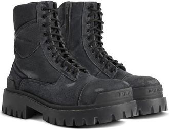 Balenciaga Combat Strike Boot in Black at Nordstrom, Size 10Us