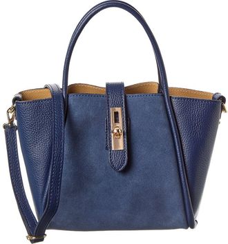 Persaman New York Tate Leather & Suede Tote