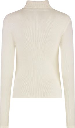 Sablyn Womens Belle Cashmere Turtleneck Pullover Ivory Sweater