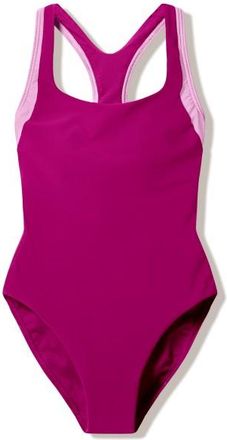 Speedo Colorblock Racerback Swimsuit Badeanzug f&uuml;r Damen | lila