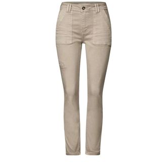 Street One Dames, Broeken, Beige, Maat: W29 L28