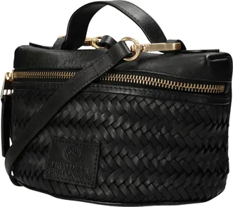 Fred De La Bretoniere Dames, Tassen, Zwart, Maat: ONE Size Leer