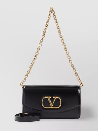 Valentino Garavani vlogo signature leather shoulder bag