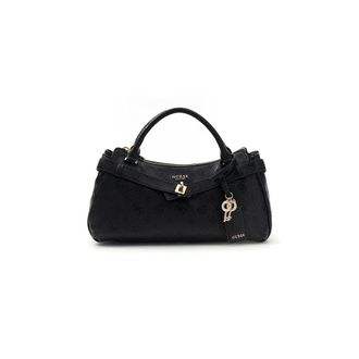 Guess Tassen, Dames, Zwart, ONE Size, Ella Logo Girlfriend Satchel
