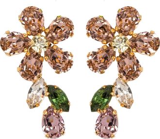 Jennifer Behr Odelia Drop Earrings in Vintage Rose at Nordstrom