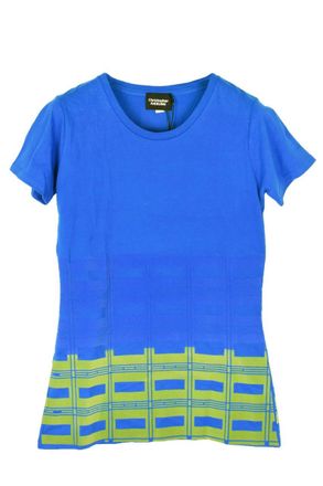 Christopher Raeburn Blue/Green T-Shirt Size L