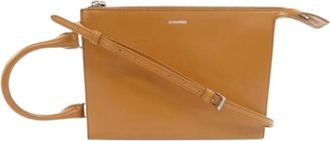 Jil Sander Pre-owned Shoulder Bags, male, Brown, Size: ONE SIZE Pre-owned Totie Bag