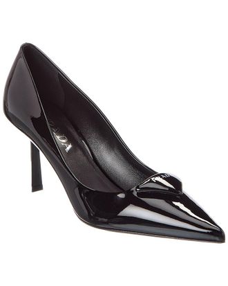 Prada Patent Pointy-Toe Pump