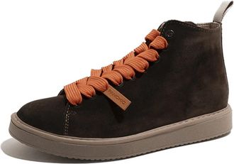 Panchic Suede Enkellaarsjes Aw 23 - Heren - Sneakers - Zwart - 40 EU - Schoenen