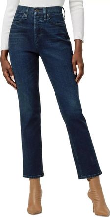 Hudson Womens Hudson Holly Jeans Blue Denim High Rise Straight Leg Ankle JZZ327