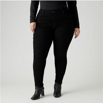 Levi's Plus Jeans 721 High Rise Skinny, Levis Plus