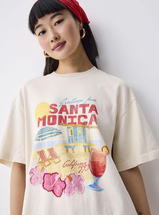 Twik Womens Graphic print T-shirt dress