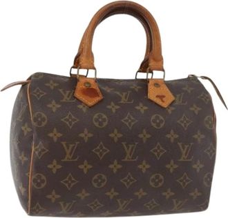 Louis Vuitton Pre-owned Handbags, female, Brown, Size: ONE SIZE Pre-owned Speedy 25 Hand Bag