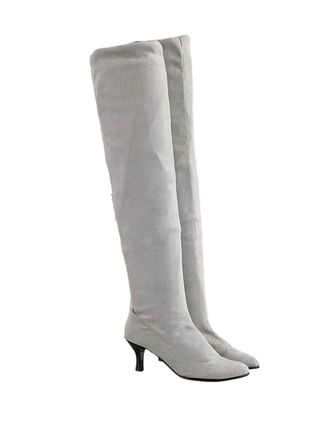 Generic Womens Knee High Style Knight Boots Stiletto High Tube Nightclub High Heel Women Shoe
