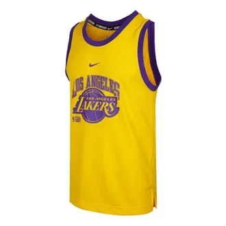 Nike Mens Nike Tank Dna Cts 75 Sports Basketball Jersey/Vest Yellow DB1277-728