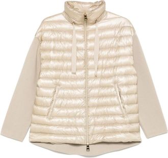 Herno Beige panelled jacket