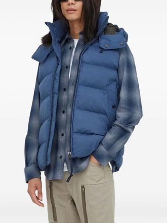 G-Star Camicia a quadri con tasca - Blu