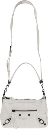 Balenciaga Le City Moto Mini - Dames - Handtassen - Wit - ONE Size - Katoen - Tassen