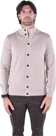 MC2 Saint Barth C&aacute;rdigan Savile - Knitwear - Hombre - Beige - 2XL