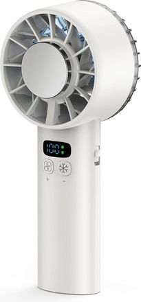 OEM Ventilador Port&aacute;til Recargable, Potente Mini Ventilador Turbo Con Compresi&oacute;n Fr&iacute;a, 100 Velocidades, Bater&iacute;a Recargable De 5200 Mah, Esencial Para Viaj