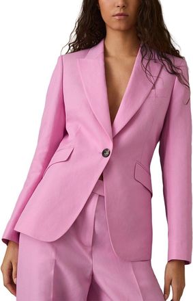 Reiss Raine Linen-Blend Formal Jacket