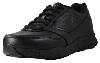 Skechers for Work Womens Dighton Bricelyn Work Shoe, Black, 10 M US