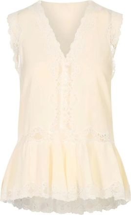 Chlo&eacute; Mujer, Camisetas, Blanco, Talla: S