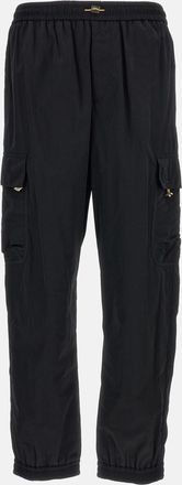 Fendi Pantaloni In Fluido Nylon