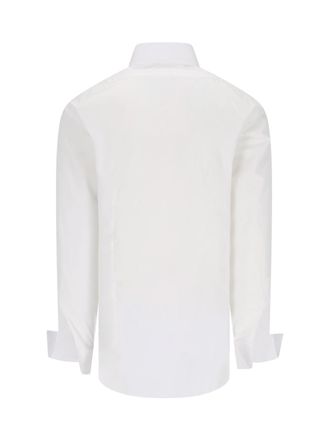 Barba Mens Shirts White Cotton