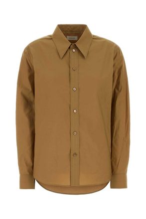 Christophe Lemaire Light Brown Regular Solid Shirt