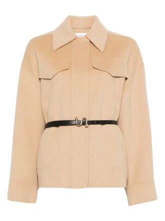 Sportmax Jack van scheerwol - Bruin