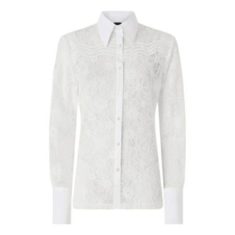 Pinko Shirts, female, White, Size: S Coline Shirt