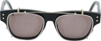 Dior CDDIAMONDOS10F10BB Magnetic Clip-On Sunglasses - Black