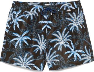 Paul Smith Swim Short Palms - Heren - Strandmode - Veelkleurig - XL - Badmode