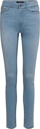 Replay Womens New Luz Skinny-Fit Jeans in Blue Cotton - Size 30W/30L