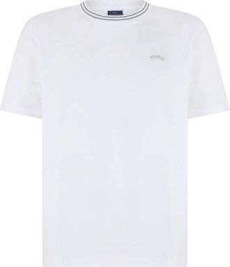 Paul & Shark Klassiek T-shirt met korte mouwen - Heren - T-shirts - Wit - L - Katoen - Tops