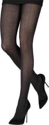 Emilio Cavallini Hexagon Jacquard Tights