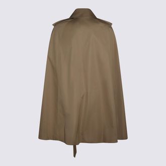 Burberry Womens Jackets Beige _100 % Co