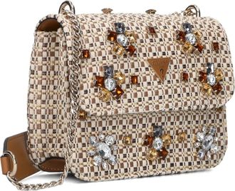 Guess Convertible Xbody Flap Schoudertas - Dames - Schoudertassen - Bruin - ONE Size - Leer - Tassen