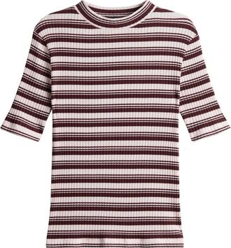 OPUS Top met ronde hals - Dames - Truien - Veelkleurig - Maat: 2XL
