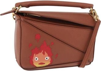 Loewe Pre-owned Mini Bag - Dames - Vintage Mini Tas - Bruin - ONE Size - Leer - Vintage