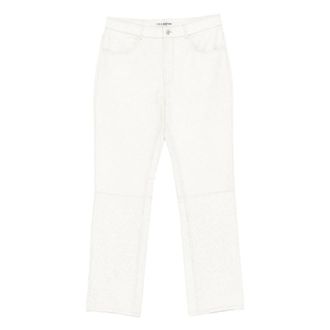 Cole Buxton Cracked-finish Trousers