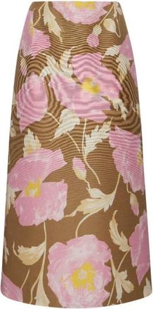 La DoubleJ Pencil Rok - Dames - Midirokken - Veelkleurig - S - Wol - Rokken