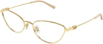 Valentino Vg 0029O Cat-eye Optische Frame - Dames - Brillen - Geel - 56 MM - Accessoires