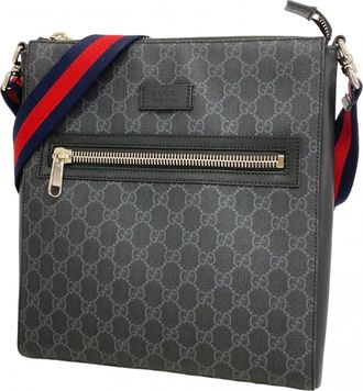 Gucci Black Pvc Shoulder Bag (Pre-Owned)