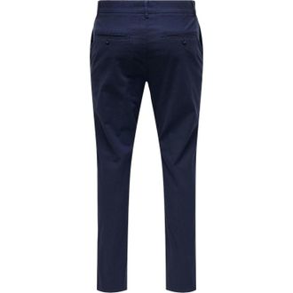 Only Effen Slim Herenbroek (Donkere marine)